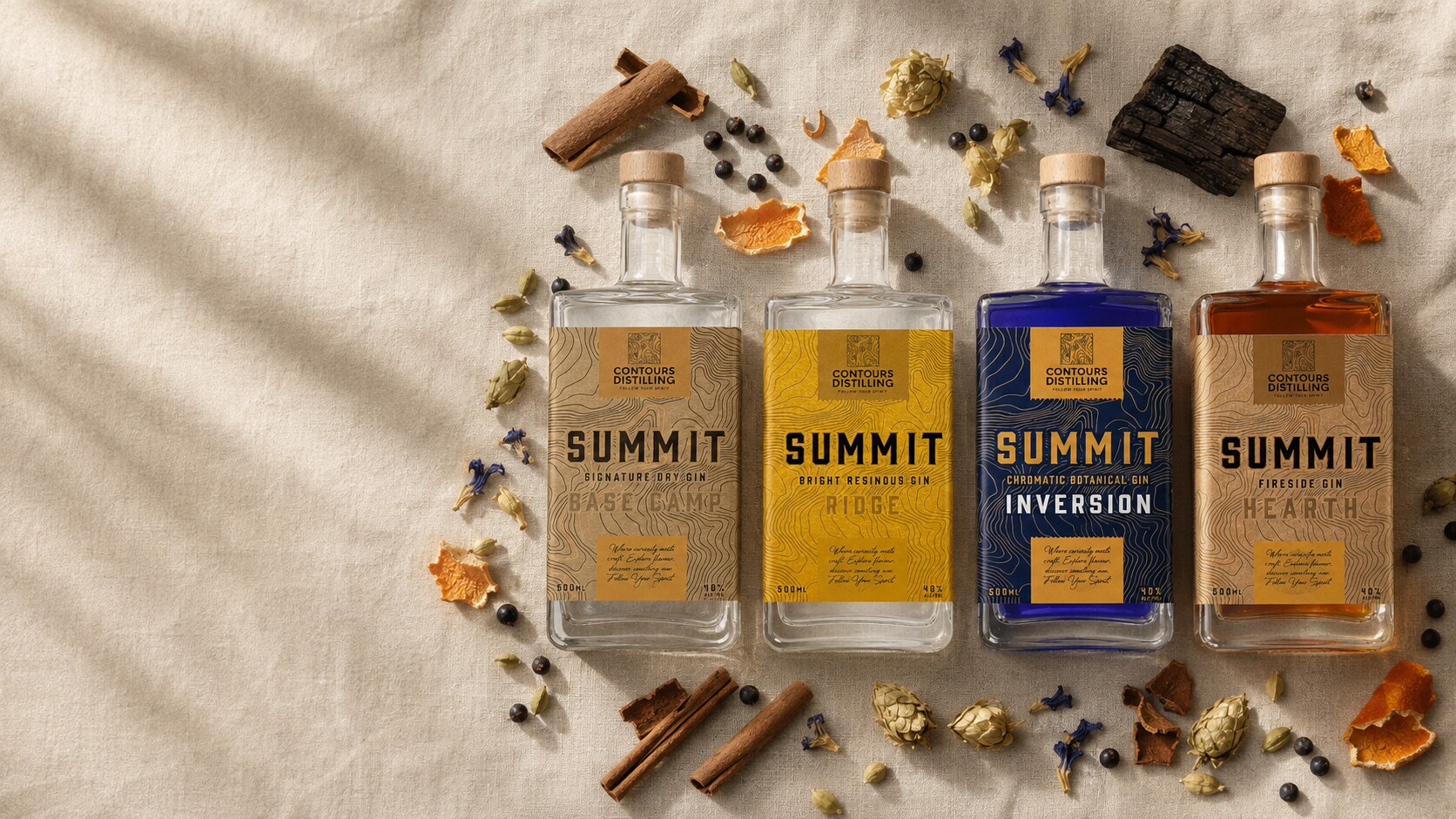 Four Summit gins